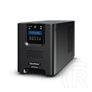 CyberPower PR1000ELCD szünetmentes tápegység (8x IEC320, 1000 VA, 900 W, 230 V, USB, soros, line-interaktív)