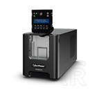 CyberPower PR750ELCD szünetmentes tápegység (6× IEC320, 750 VA, 675 W, 230 V, USB+soros, line-interaktív)
