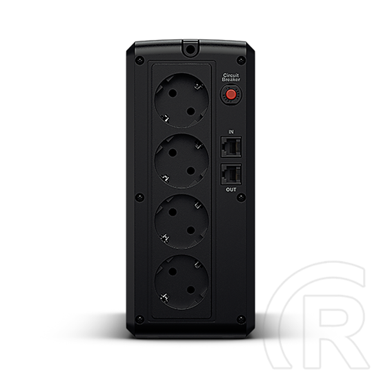 CyberPower UT1050EG szünetmentes tápegység (4 aljzat, 1050 VA, 630 W, line-interaktív, USB)