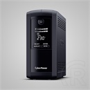 CyberPower VP1000EILCD szünetmentes tápegység (6x IEC C13, 1000VA, 550W, 230V, Line-interaktiv, USB, LCD)