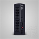 CyberPower VP1200EILCD szünetmentes tápegység (1200 VA, 720 W, 8x C13, line-interaktív, USB, LCD, AVR, 230 V)