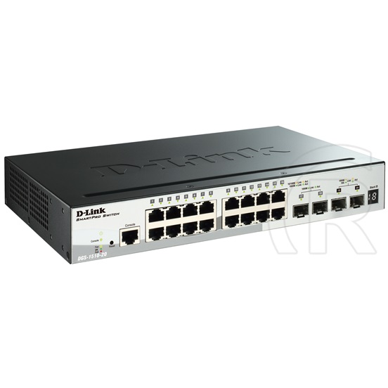 D-Link Switch 10/100/1000 20 Port Stackable Managed (2x 10G SFP+, 2x SFP)