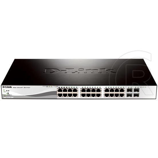 D-Link Switch 10/100/1000 28 Port PoE (4x SFP)