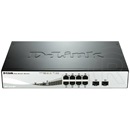 D-Link Switch 10/100/1000 8 Port PoE (2x SFP)