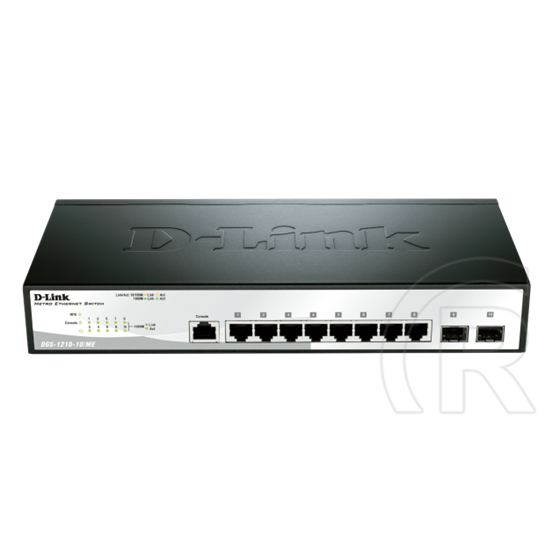 D-Link Switch 10/100/1000 Mbit 8 port + 2 SFP