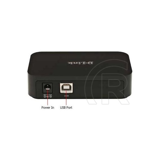 D-link USB 2.0 HUB (7 port, aktív)