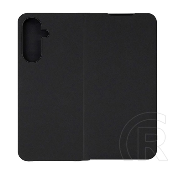 DESIGNED FOR Samsung Samsung Galaxy A17 5G (SM-A176)  tok álló (flip, oldalra nyíló, kártyazseb) fekete