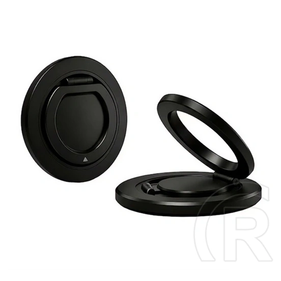 DESIGNED FOR Samsung telefontartó (mágneses, többfunkciós) fekete