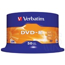 DVD-R Verbatim 4,7 GB 16x Cakebox x50