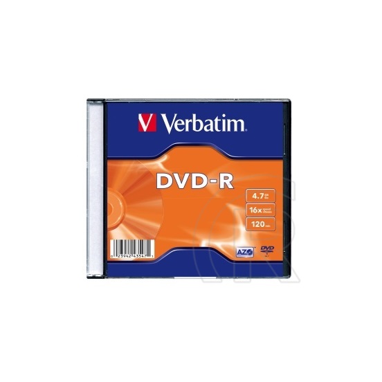 DVD-R Verbatim 4,7 GB 16x Slim