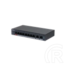 Dahua CS4010-8GT-110 switch PoE (Cloud menedzsment, 8x 1 Gbps PoE, 2x 1 Gbps port, 110 W)