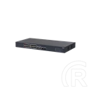 Dahua CS4218-16ET-240 switch (Cloud menedzsment, 16x 100 Mbps at/af PoE, 2x 1 Gbps RJ45, 2x 1 Gbps SFP, 240W PoE)