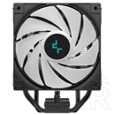 DeepCool AG400 Digital Plus processzor hűtő (120 mm, PWM, 500-2100 RPM, hidrodinamikus csapágy, címezhető RGB, fekete)