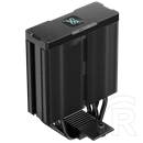 DeepCool AG400 Digital Plus processzor hűtő (120 mm, PWM, 500-2100 RPM, hidrodinamikus csapágy, címezhető RGB, fekete)