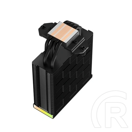 DeepCool AG400 Digital SE CPU hűtő (120 mm, PWM, max 1850 rpm, 28 dBA, folyadékdinamikus csapágy, fekete)