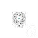 DeepCool AG400 V2 ARGB CPU hűtő (120 mm, PWM, max 2000 rpm, 31,6 dBA, hidrodinamikus csapágy, fehér)