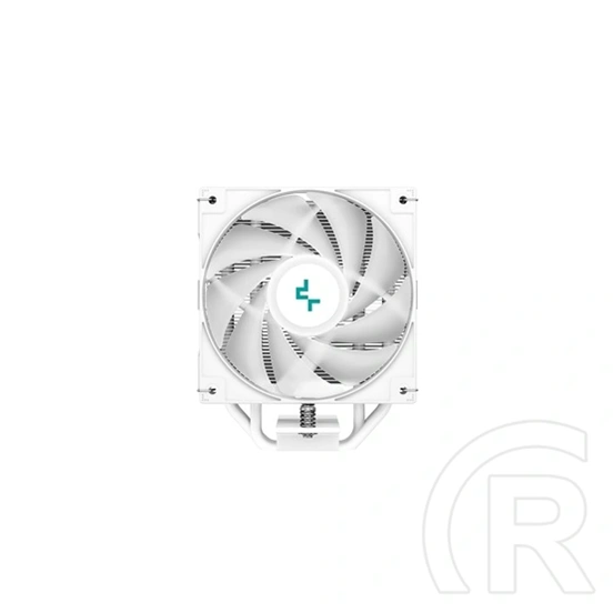 DeepCool AG400 V2 ARGB CPU hűtő (120 mm, PWM, max 2000 rpm, 31,6 dBA, hidrodinamikus csapágy, fehér)