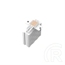 DeepCool AG400 V2 ARGB CPU hűtő (120 mm, PWM, max 2000 rpm, 31,6 dBA, hidrodinamikus csapágy, fehér)