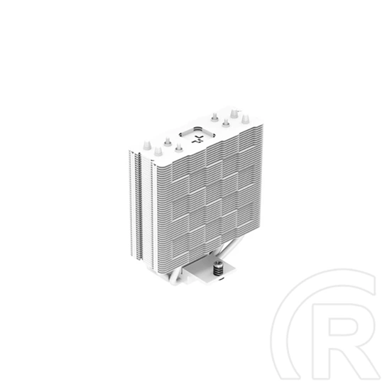 DeepCool AG400 V2 ARGB CPU hűtő (120 mm, PWM, max 2000 rpm, 31,6 dBA, hidrodinamikus csapágy, fehér)