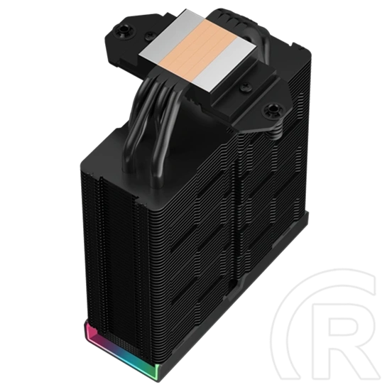 DeepCool AK400 Digital Pro CPU hűtő (120 mm, PWM, 500-1750 rpm, ?25 dB(A), ARGB, fekete)
