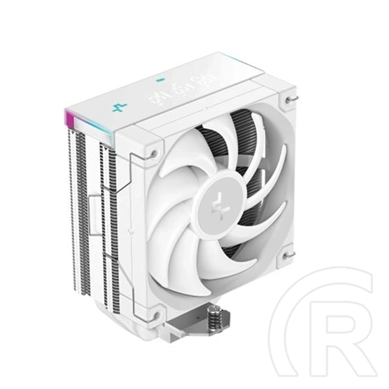 DeepCool AK400 Digital Pro processzor hűtő (120 mm, PWM, max 1750 rpm, 25 dBA, folyadékdinamikus csapágy, fehér)