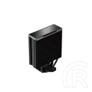 DeepCool AK400 Zero Dark Plus CPU hűtő (120 mm ventilátor, PWM, max 1650 rpm, 28 dBA, FDB csapágy, fekete)