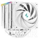 DeepCool AK620 Digital processzor hűtő (120 mm, 1850 rpm, 28 dB, FDB, RGB, digitális kijelző, fehér)