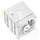 DeepCool AK620 Digital processzor hűtő (120 mm, 1850 rpm, 28 dB, FDB, RGB, digitális kijelző, fehér)