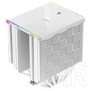 DeepCool AK620 Digital processzor hűtő (120 mm, 1850 rpm, 28 dB, FDB, RGB, digitális kijelző, fehér)