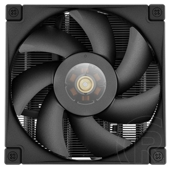 DeepCool AN400 BK CPU hűtő (92 mm, PWM, max 2950 rpm, 4 heatpipe, FDB, 23,6 dB, fekete)