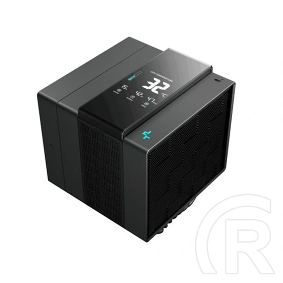 DeepCool ASSASSIN IV VC VISION CPU hűtő (140 mm, PWM, max 1800 rpm, fekete)
