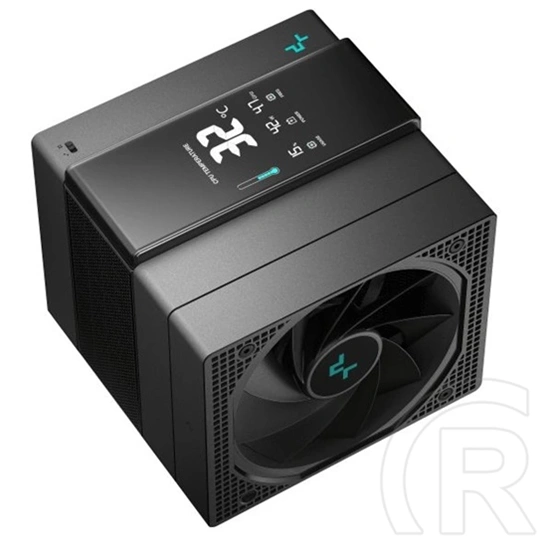 DeepCool ASSASSIN IV VC VISION CPU hűtő (140 mm, PWM, max 1800 rpm, fekete)