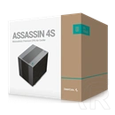 DeepCool Assassin 4S CPU hűtő (140 mm, PWM, max 1800 rpm, 29,3 dBA, FDB, fekete)