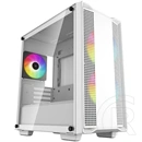 DeepCool CC360 ARGB (midi torony, Micro-ATX, Mini-ITX, ablakos, fehér)