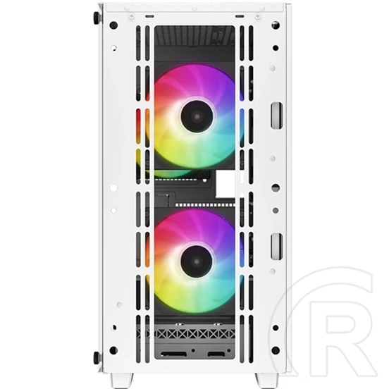 DeepCool CC360 ARGB (midi torony, Micro-ATX, Mini-ITX, ablakos, fehér)