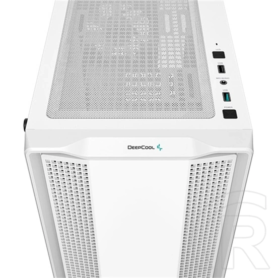 DeepCool CC360 ARGB (midi torony, Micro-ATX, Mini-ITX, ablakos, fehér)