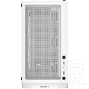 DeepCool CC360 ARGB (midi torony, Micro-ATX, Mini-ITX, ablakos, fehér)