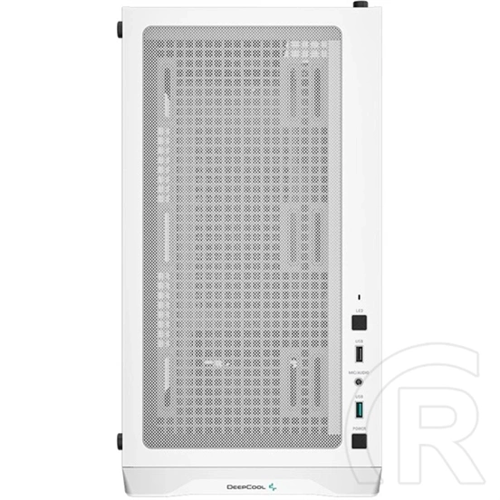 DeepCool CC360 ARGB (midi torony, Micro-ATX, Mini-ITX, ablakos, fehér)