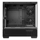 DeepCool CG380 3F (Midi, 2x 3,5", 3x 2,5", előlap: 2x USB3.0, 1x Type-C, Audio/Mic x1, 2+1 ventilátor, fekete)