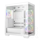 DeepCool CG580 4F V2 ház (ATX, ablakos, fehér)
