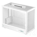 DeepCool CH160 Plus ház (Micro-ATX, fehér, 1x 3,5", 1x 2,5", előlapi: 2x USB3.0, 1x USB-C, audio)
