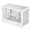 DeepCool CH260 ház (Micro-ATX, 1x 3,5", 1x 2,5", előlapi: 2x USB3.0, 1x USB-C, audio, ventilátor nélkül, fehér)