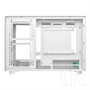 DeepCool CH260 ház (Micro-ATX, 1x 3,5", 1x 2,5", előlapi: 2x USB3.0, 1x USB-C, audio, ventilátor nélkül, fehér)
