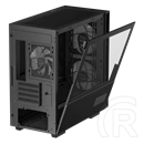 DeepCool CH360 Digital (Micro Tower, Micro-ATX, ablakos, 2x140/1x120 ventilátorok, fekete)