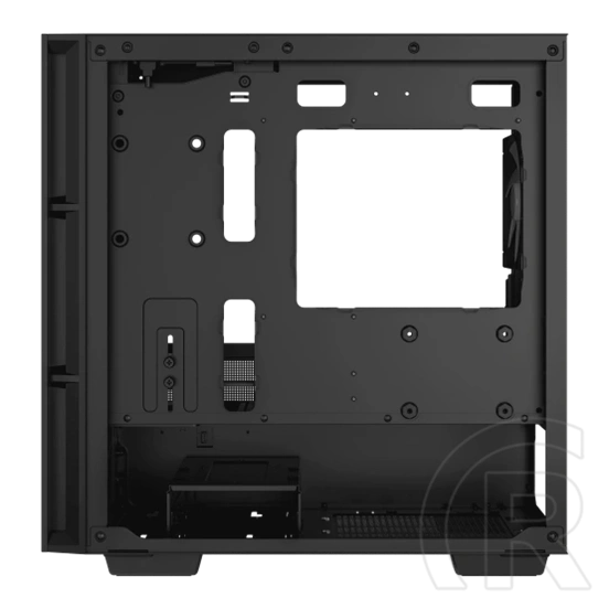 DeepCool CH360 Digital (Micro Tower, Micro-ATX, ablakos, 2x140/1x120 ventilátorok, fekete)