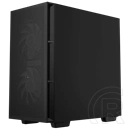 DeepCool CH360 Digital (Micro Tower, Micro-ATX, ablakos, 2x140/1x120 ventilátorok, fekete)