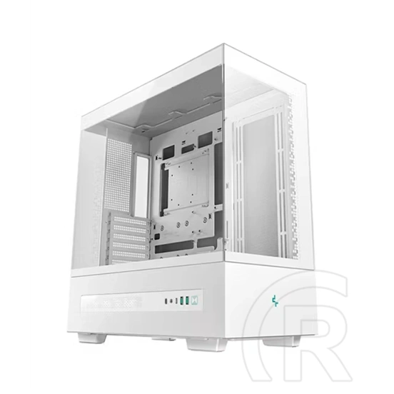 DeepCool CH690 DIGITAL (táp nélküli, ATX, ablakos, Mid Tower, fehér)