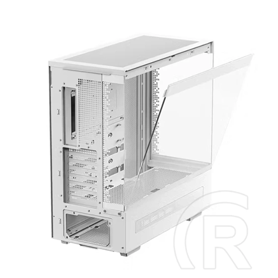 DeepCool CH690 DIGITAL (táp nélküli, ATX, ablakos, Mid Tower, fehér)