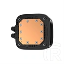 DeepCool LD240 vízhűtés (2x120 mm, 600-2400 rpm, PWM, ARGB, max. zaj 38,71 dB, fekete)
