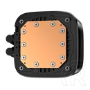 DeepCool LD360 vízhűtés (360 mm, 3x120 mm, 600-2400 rpm, ARGB, fekete)